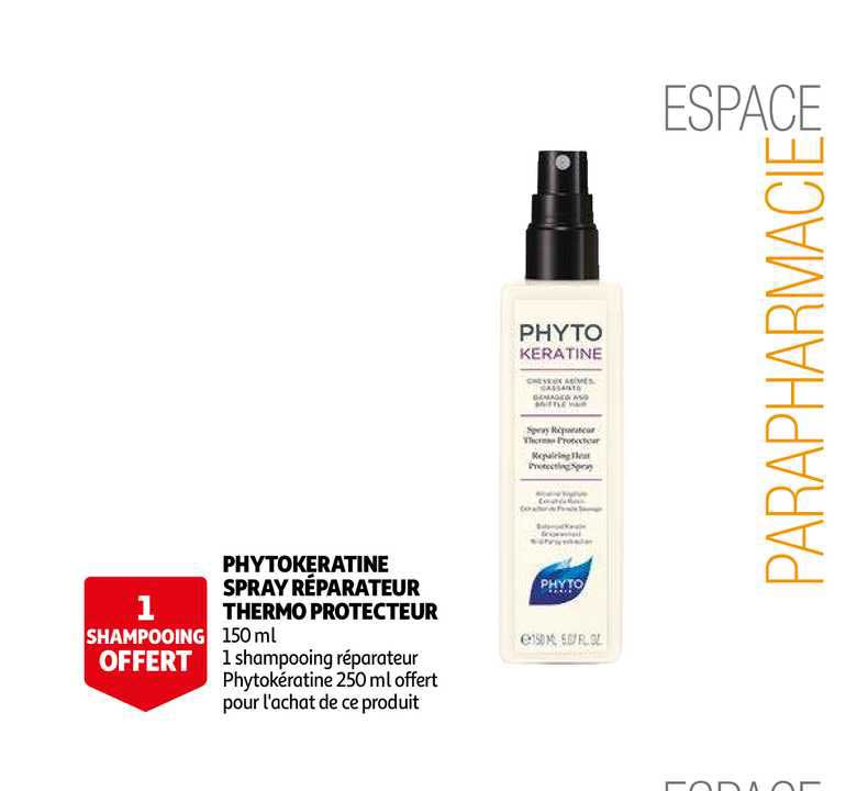 phytokeratine spray réparateur thermo protecteur
