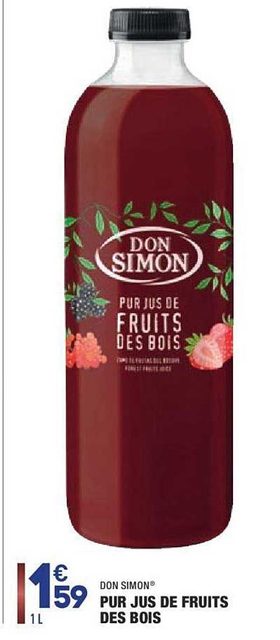 pur jus de fruits des bois don simon