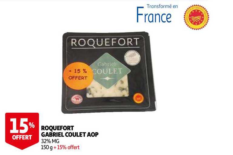 roquefort gabriel coulet aop