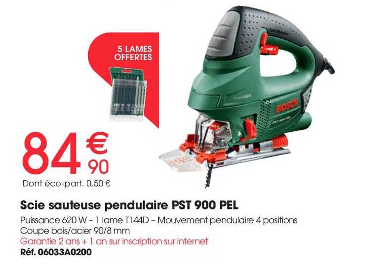 scie sauteuse pendulaire pst 900 pel