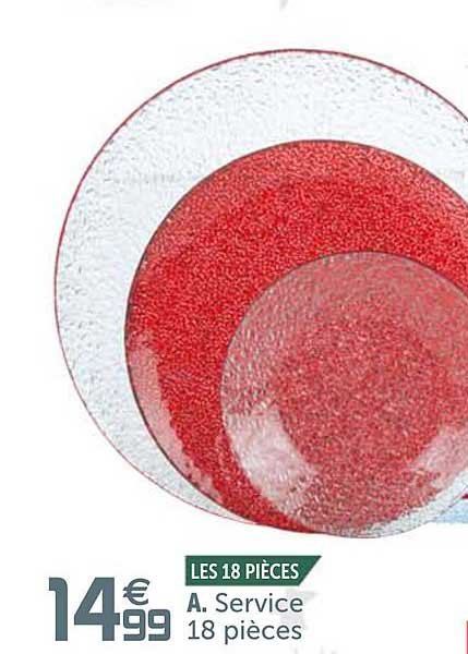 Service 18 Pièces