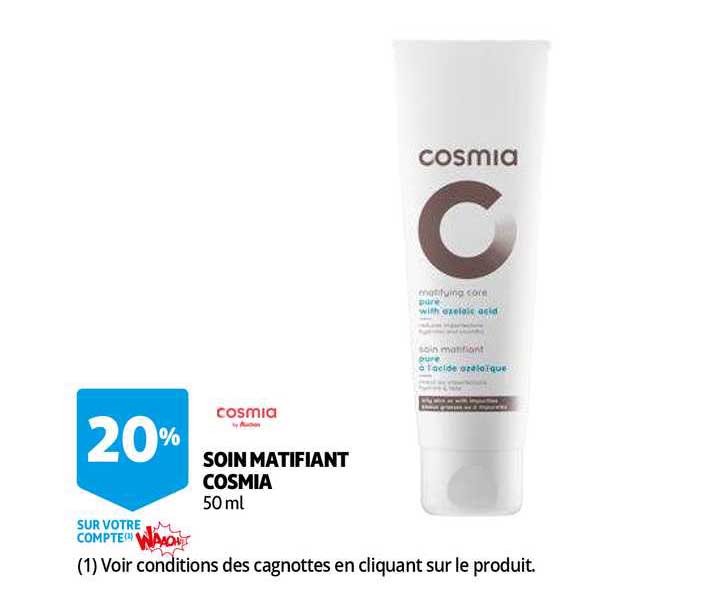 Soin Matifiant Cosmia