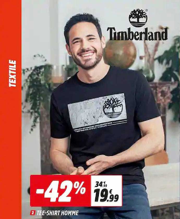 tee-shirt homme timberland