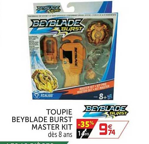 toupie beyblade burst master kit