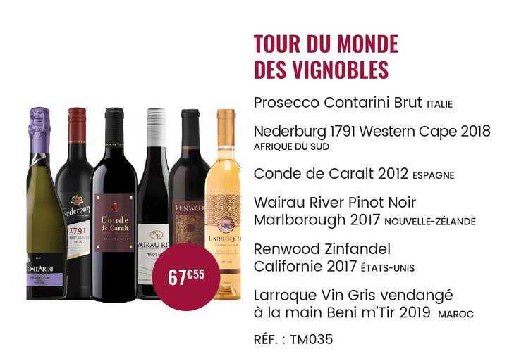 tour du monde des vignobles