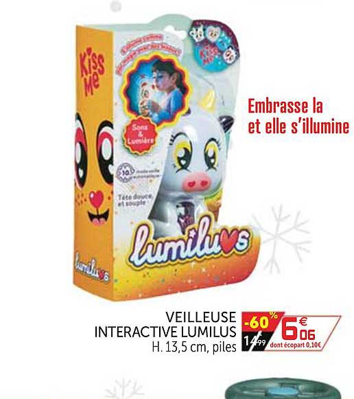 veilleuse interactive lumilus