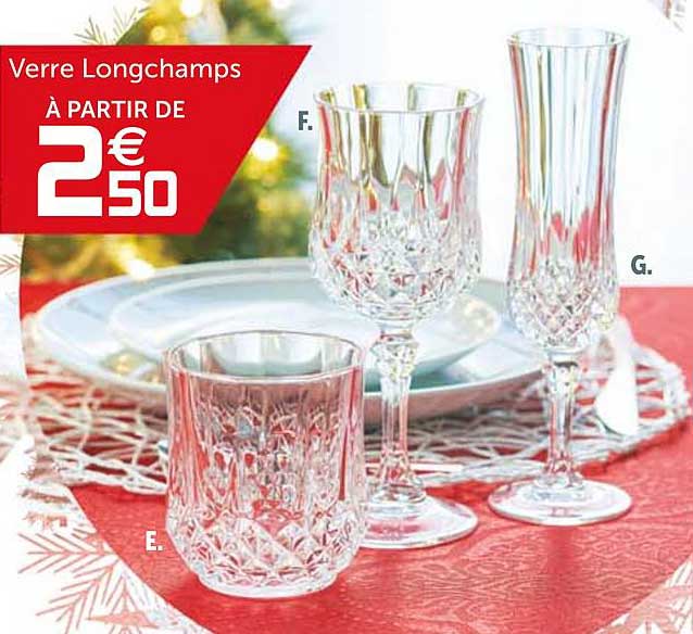 Verre Longchamps