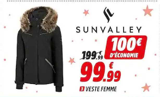 veste femme sun valley