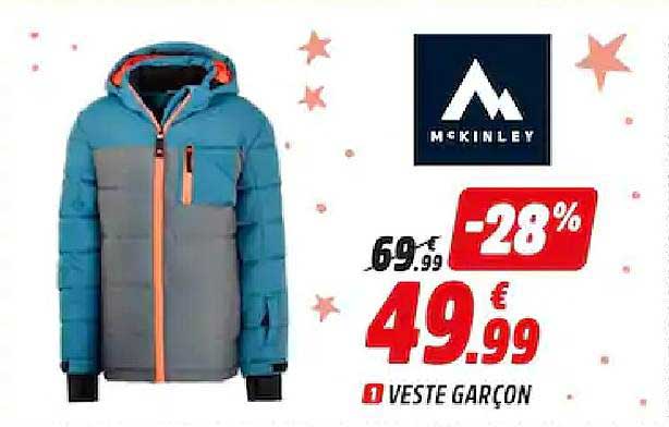 veste garçon mc kinley