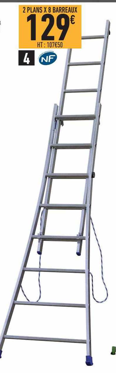 2 plans x 8 barreaux