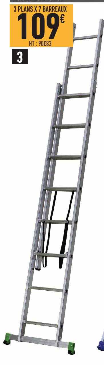 3 plans x 7 barreaux