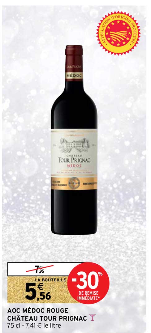 aoc médoc rouge château tour prignac