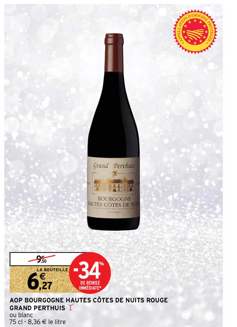 aop bourgogne hautes côtes de nuits rouge grand perthuis