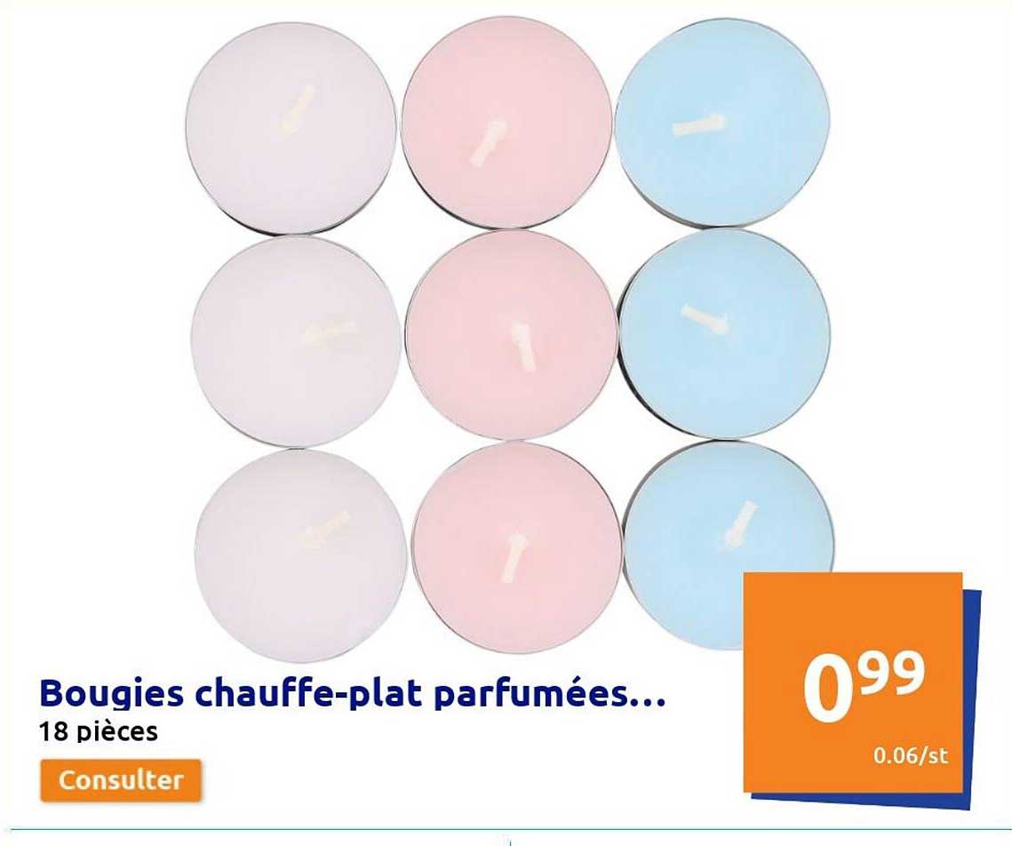 bougies chauffe-plat parfumées ...