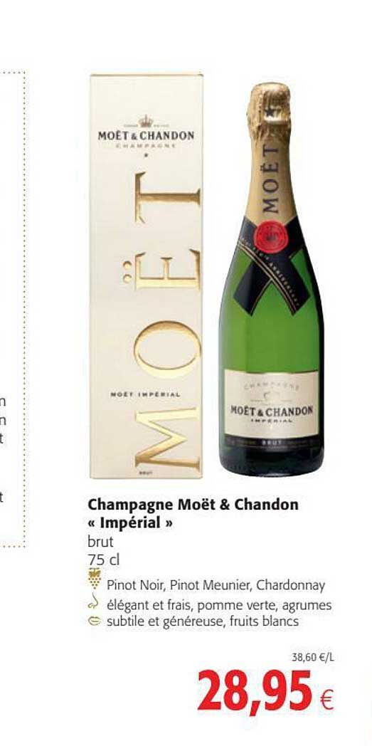 champagne moët & chandon "impérial"