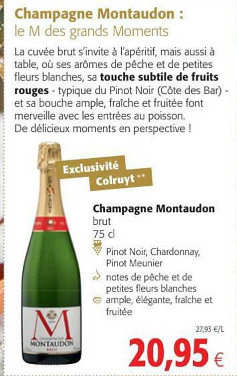 champagne montaudon