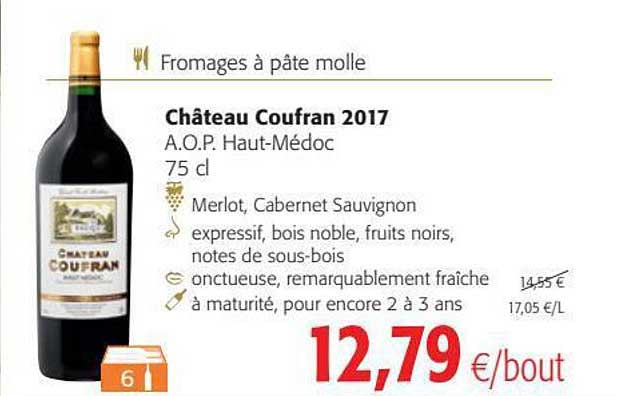château coufran 2017 a.o.p. haut-médoc