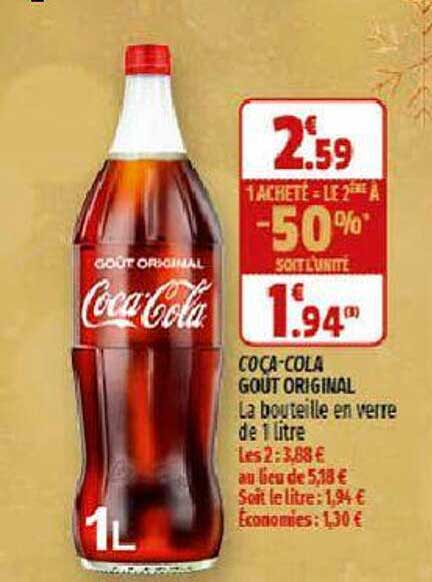 coca-cola goût original