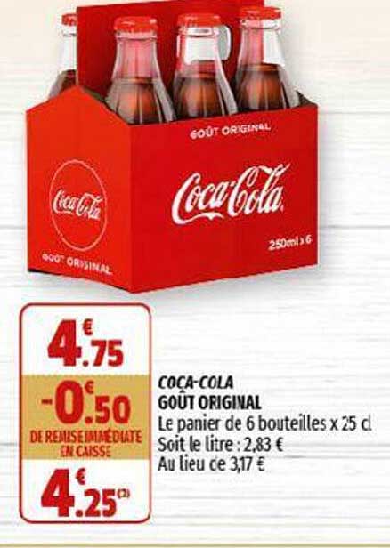 coca-cola goût original