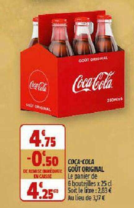 coca-cola goût original