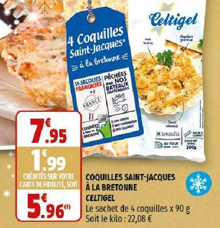 coquilles saint-jacques à la bretonne celtigel