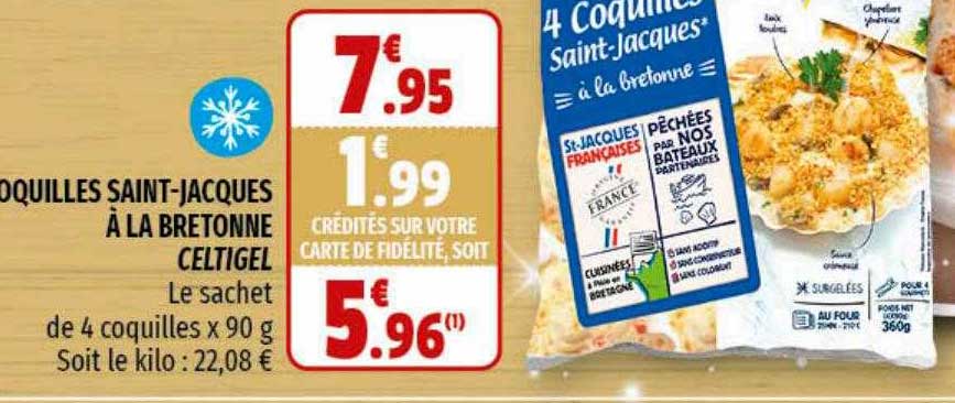 coquilles saint-jacques à la bretonne celtigel