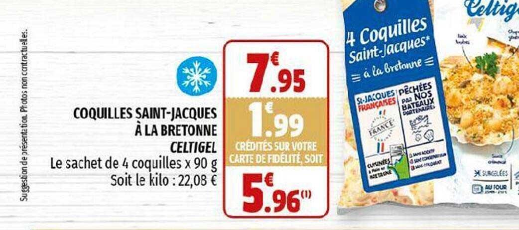 coquilles saint-jacques à la bretonne celtigel
