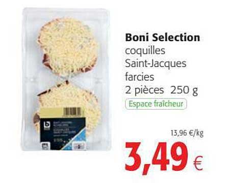 Coquilles Saint-jacques Farcie Boni Sélection