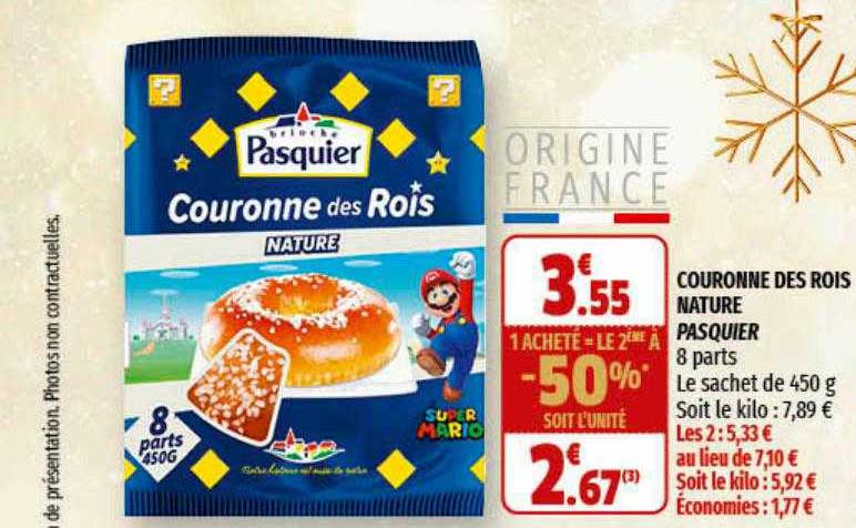 couronne des rois nature pasquier