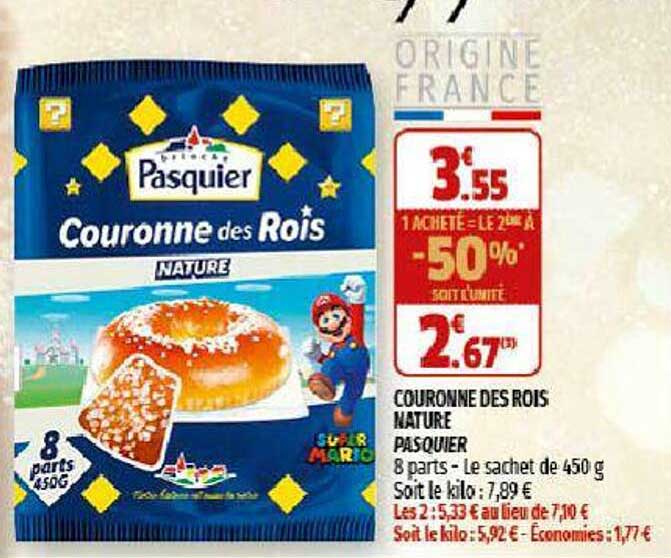 couronne des rois nature pasquier