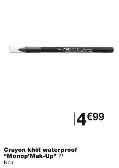 Crayon Khôl Waterproof "monop'Make-Up"