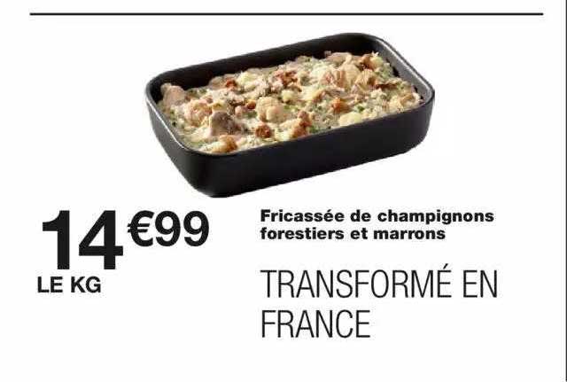 Fricassée De Champignons Forestiers Et Marrons