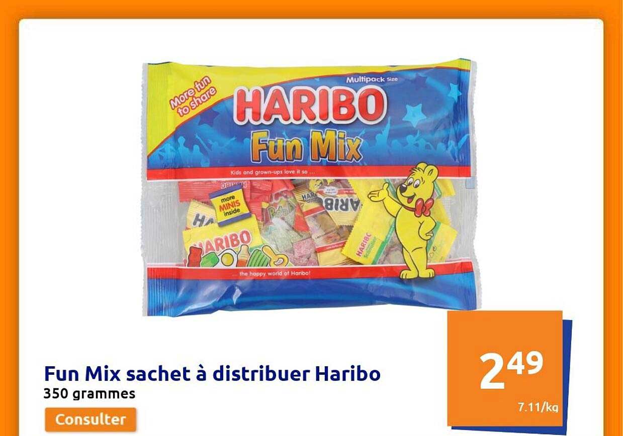 fun mix sachet à distribuer haribo