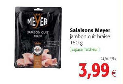 jambon cuit braisé salaison meyer