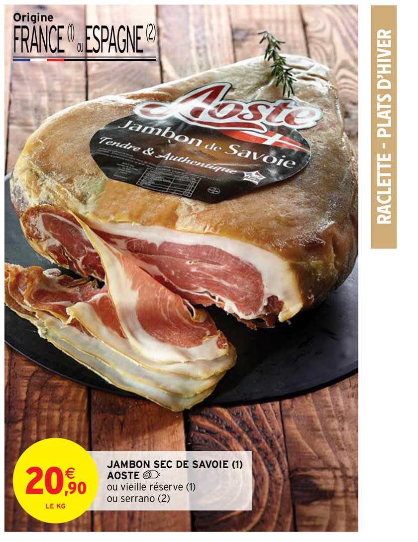 Jambon Sec De Savoie Aoste