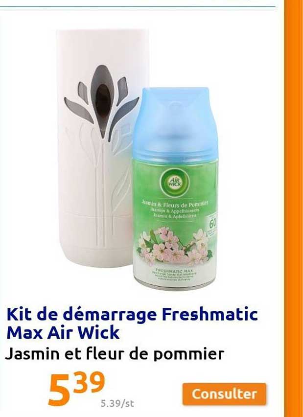 Kit De Démarrage Freshmatic Max Air Wick