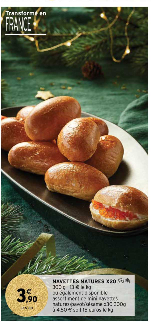 navettes natures x20