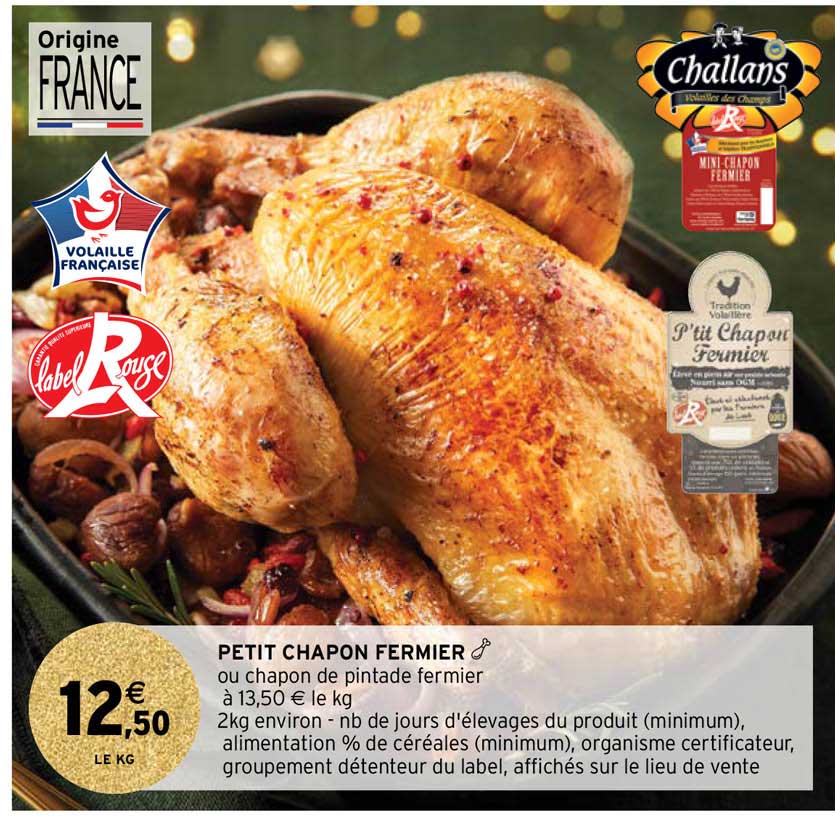 petit chapon fermier