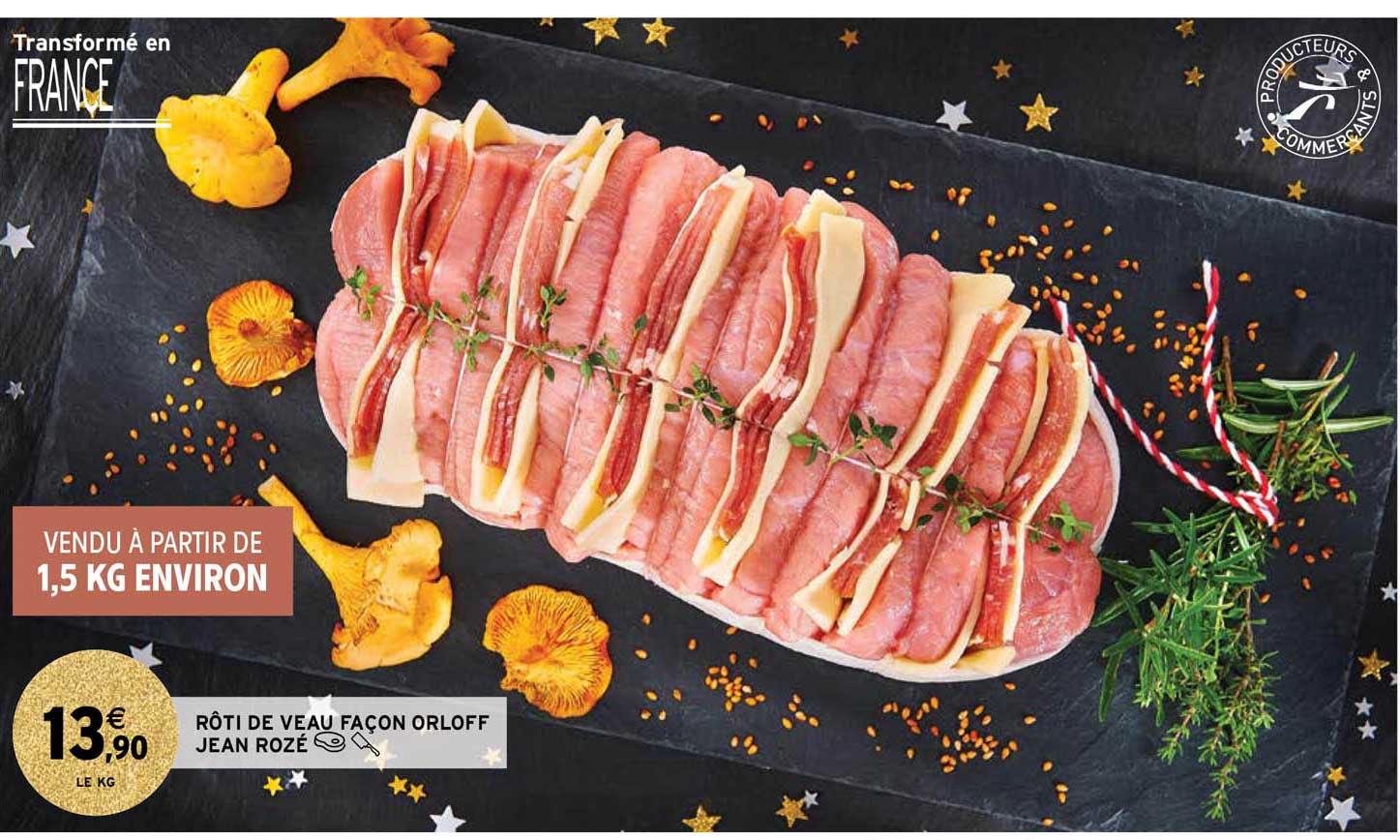 rôti de veau façon orloff jean rozé