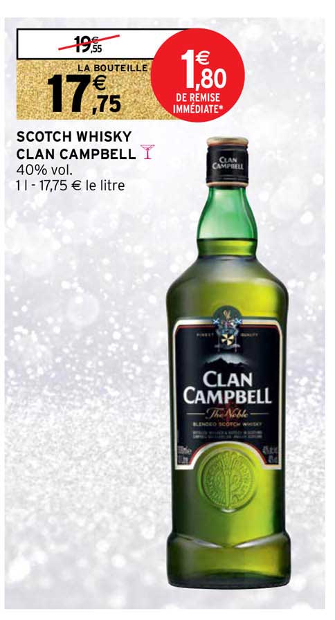 scotch whisky clan campbell