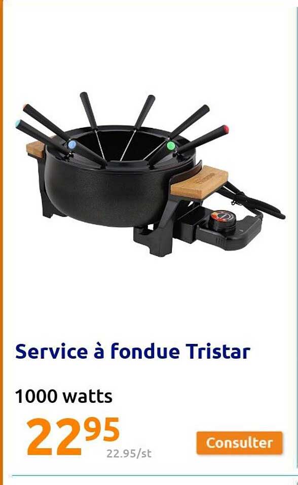 Service à Fondue Tristar