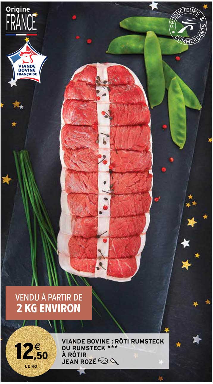 viande bovine : rôti rumsteck ou rumsteck *** à rôtir jean rozé
