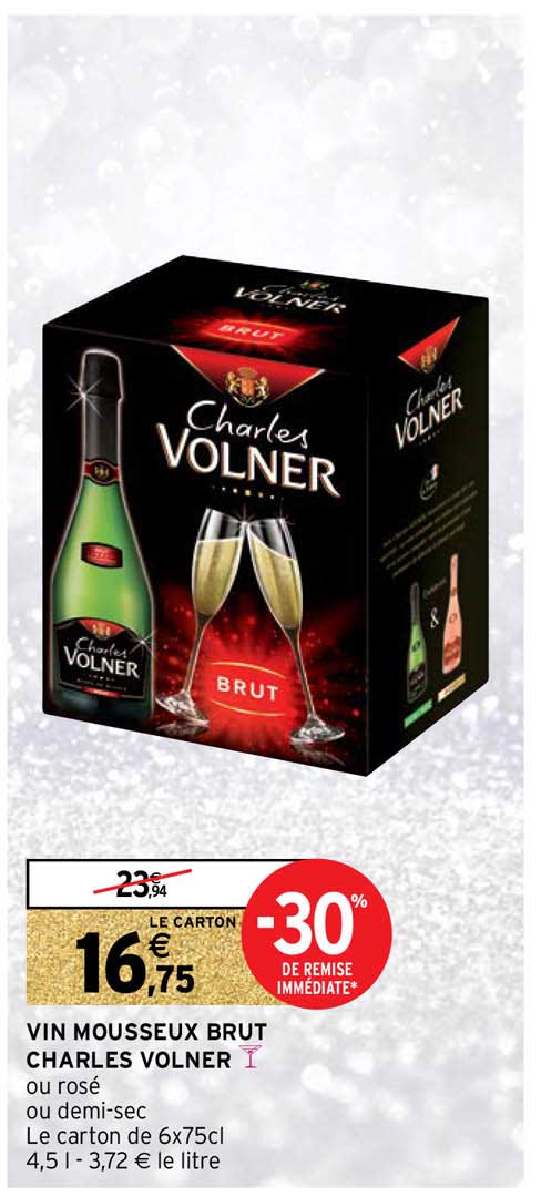 vin mousseux brut charles volner