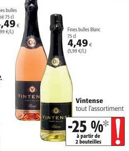 Vintense Fines Bulles, Fines Bulles Blanc