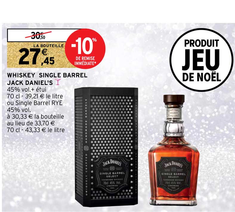 Whiskey Single Barrel Jack Daniel's