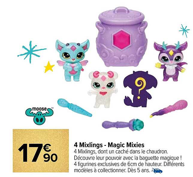 4 mixlings - magic mixies