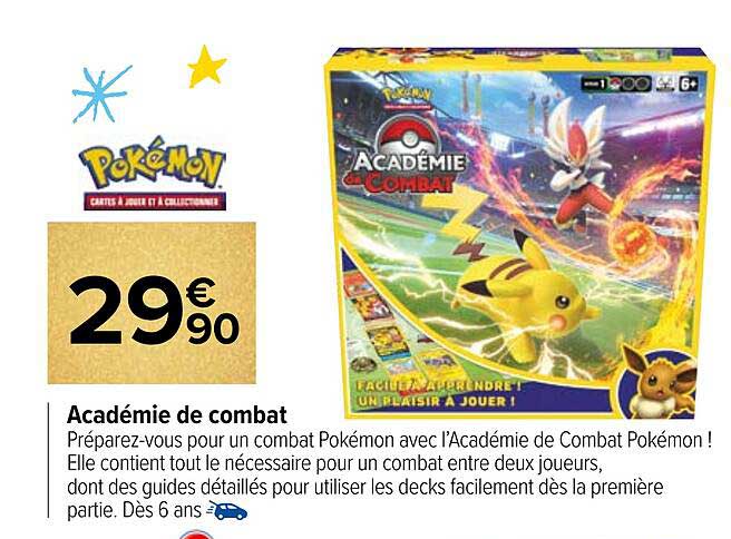 academie de combat pokémon