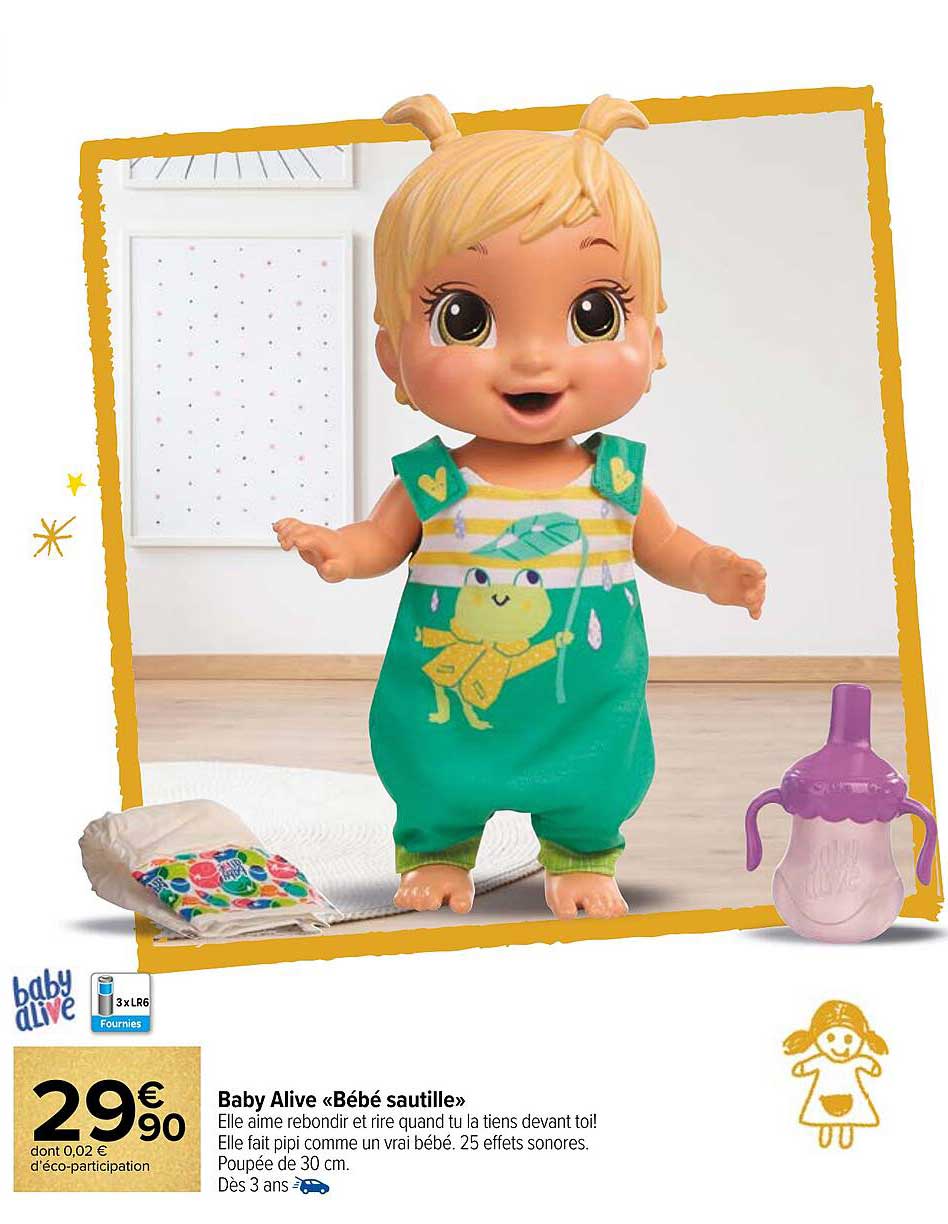 baby alive «bébé sautille »