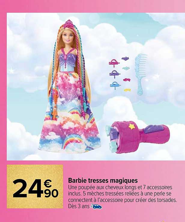 barbie tresses magiques