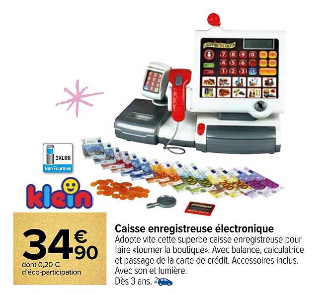 caisse enregistreuse électronique klein